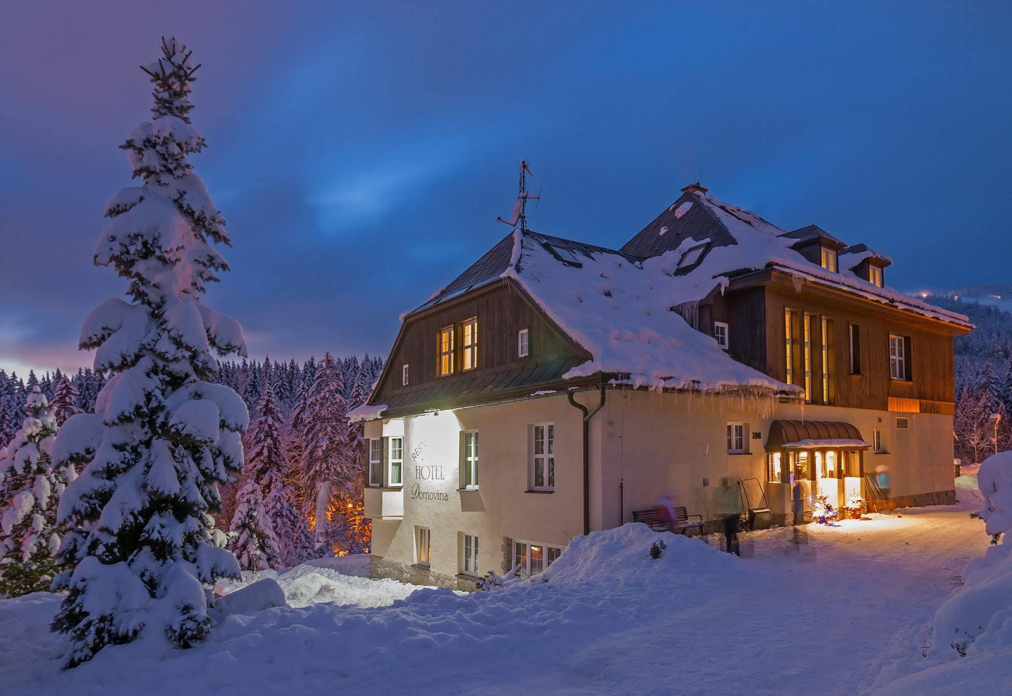Hotel Lyzarska Bouda Domovina à Špindlerŭv Mlýn Extérieur photo